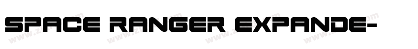 space ranger expande字体转换